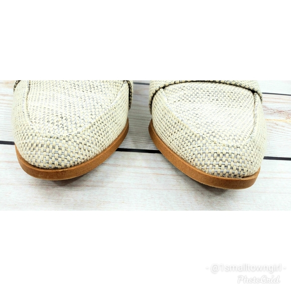 A New Day burlap wedge loafers 8 1/2 W - Picture 5 of 8